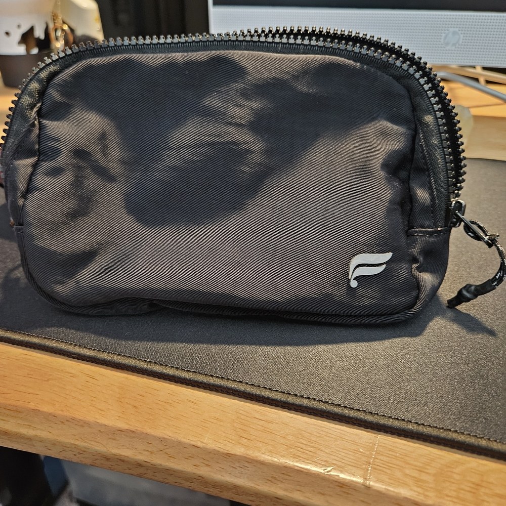 Fabletics Black Mini Waist Bag